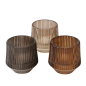 Preview: Windlicht "Tiago" in 3 Farben
