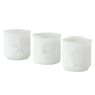 Preview: "Narius" lantern white with shell design