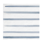 Preview: Servietten "Stripes Summer Blue" von Bastion Collections
