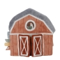 Preview: Fabric book with activities Little Farm by Little Dutch