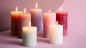 Preview: Pillar Candle "Sand Grey" 13x6,8cm