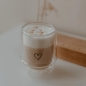 Preview: Double Wall Jar with Heart, Heart Jar 300ml