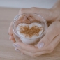 Preview: Double Wall Jar with Heart, Heart Jar 100ml