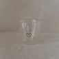 Preview: Double Wall Jar with Heart, Heart Jar 100ml