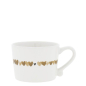 Preview: Tasse, Cup small „Small Hearts Allround Brown“ – von Bastion Collections (8,5x7x6 cm)