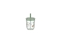 Preview: Children's Drinking Glass with Straw "Little Farm"