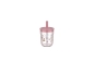 Preview: Children's Drinking Glass with Straw "Fairy Garden"