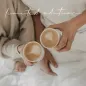Preview: Eulenschnitt Becher Großes Herz Papa – Limitierter Steingut-Becher 320 ml