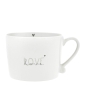Preview: Cup Mug "Double love grey" by Bastion Collection
