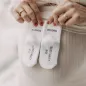 Preview: Eulenschnitt Babysocken Kleiner Bruder – Weiche Erstlingssocken Gr. 16-18