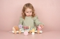 Preview: Wooden train "Fairy Garden" hedgehog with plug-in moulds