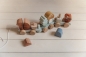 Preview: Wooden train "Foreste Friends" squirrel with plug-in shapes
