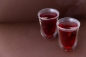Preview: Slatted glass double-walled in a set of 2