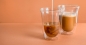 Preview: Slatted glass double-walled in a set of 2