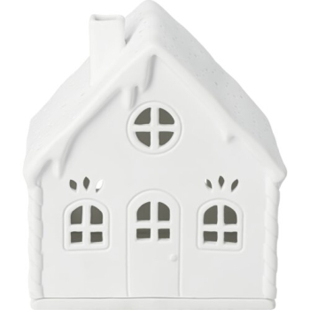 Räder Design Lichthaus „Zuckerstangenhaus“ – Porzellan-Teelichthaus für die Adventszeit