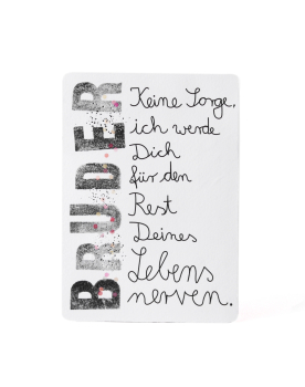 Family Postkarte "Bruder"