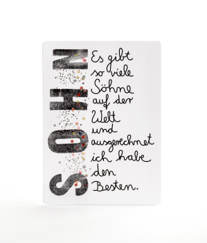Family Postkarte "Sohn"