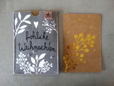 Preview: Winterkuschelkarte "Fröhliche Weihnachten" von good old friends