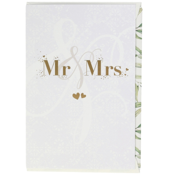 Karte zum Hochzeit "Mr & Mrs"