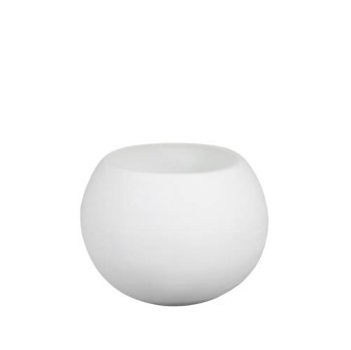 Vase, lantern "Nolia" white in 3 sizes