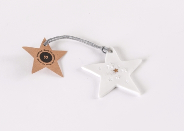 Sterntaler, kleines Geschenk, Geschenkanhänger