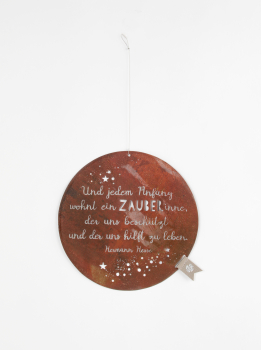 Schutzschild. Und jedem Anfang wohnt ein Zauber inne...