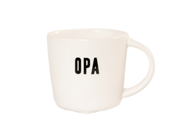 Porzellantasse mit Spruch & Herzboden – Edle Tasse für Opa
