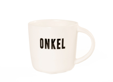 Porzellantasse mit Spruch & Herzboden – Edle Tasse für den Onkel