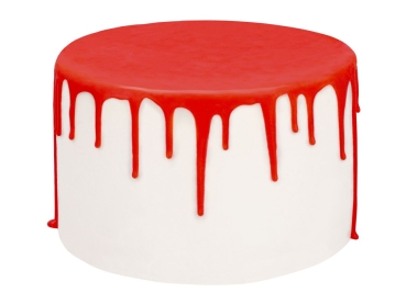 Cake Drip "Strawberry Red" 250g