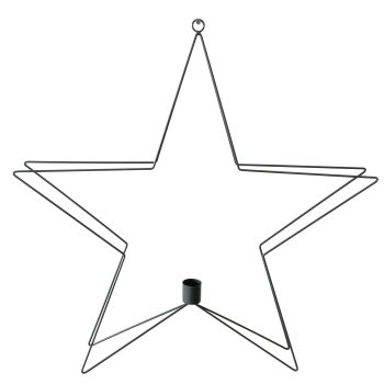 Kerzenhalter "Stern" zum Aufhängen