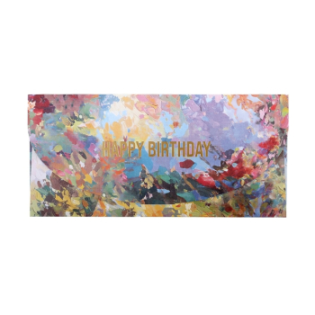 Artebene Geschenkumschlag „Blätterwald - Happy Birthday“