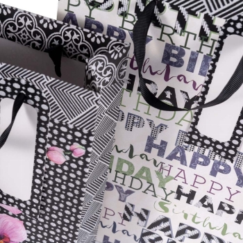 Gift Bag "Orchid Pattern"