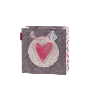 Geschenktasche "Herz" von Artebene