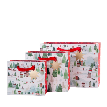 Gift bag "Winterwonderland" in 3 sizes