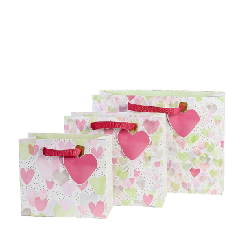 Geschenktasche "Herzig" in 3 Größen