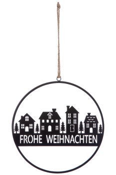 Wall hanging "Winterhouses"