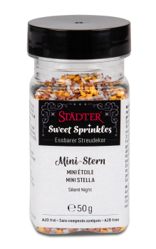 Edible Sprinkle Mix "Mini Stars"
