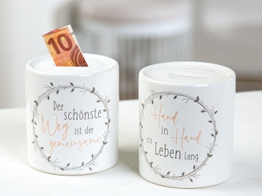 Preview: Geldgeschenk Hochzeit, Spardose