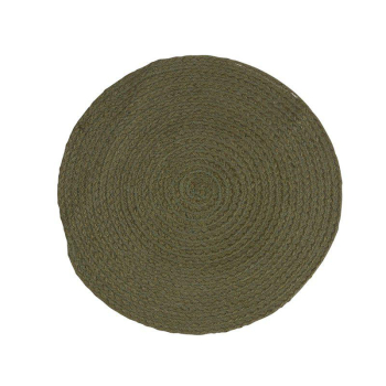 Tischset "Grün" aus Jute