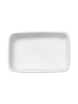 Preview: ASA Selection Auflaufform grande – Rechteckige Form aus weißem Porzellan (21 cm / 28,5 cm / 36 cm)
