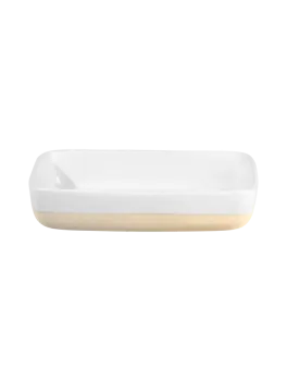 ASA Selection Auflaufform grande – Rechteckige Form aus weißem Porzellan (21 cm / 28,5 cm / 36 cm)