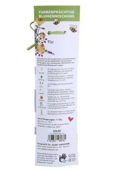 Preview: Blumensamen im Reagenzglas "Biene"