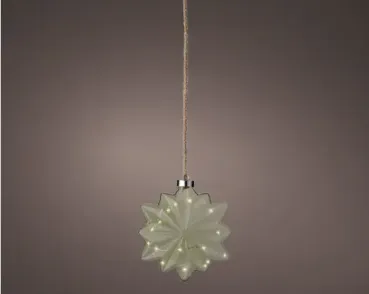 LED BLume 19cm Grün