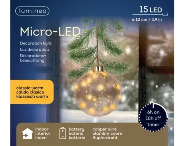 LED Ball with Garland