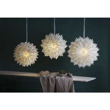 Papierstern "Snow" 50cm