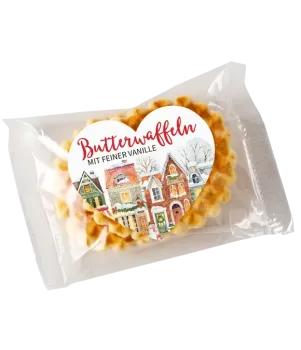 Butter Waffles "Winter town"