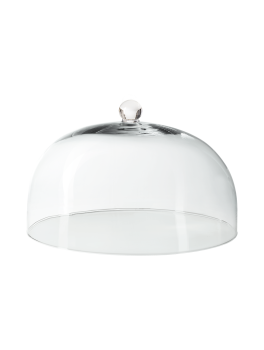 Tortenplatte Glasglocke 32cm für Kuchen und Torten