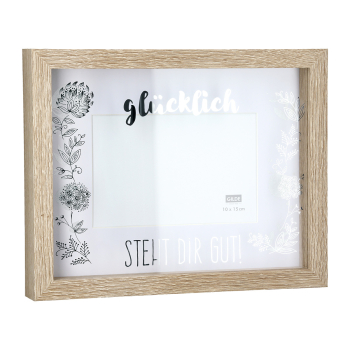 Preview: Bilderrahmen „Bauerngarten“ – Glücklich steht dir gut