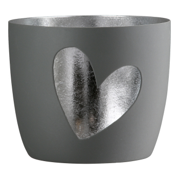 Windlicht mit Herz-Ausschnitt – Stimmungsvoller Lichterglanz