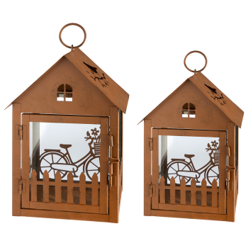 Laterne "Fahrrad" in 2 Größen